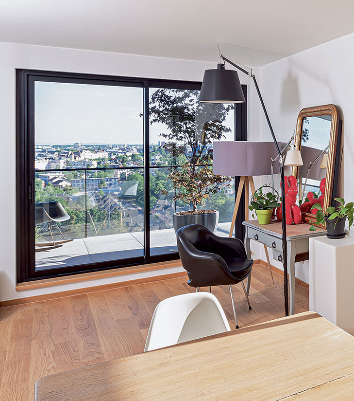 Salon en ville